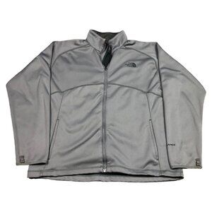 The North Face TNF Apex Lightweight Softshell Gray Jacket Adult‎ XL